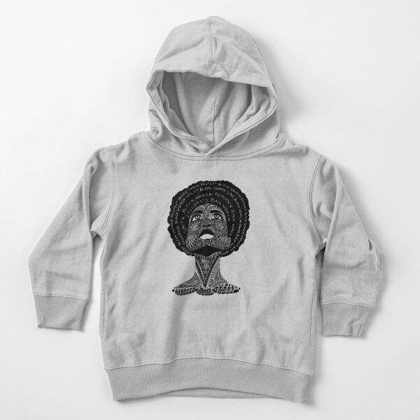 Support Black Women Toddler Pullover Hoodie