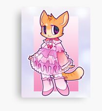 Kitty Canvas Print
