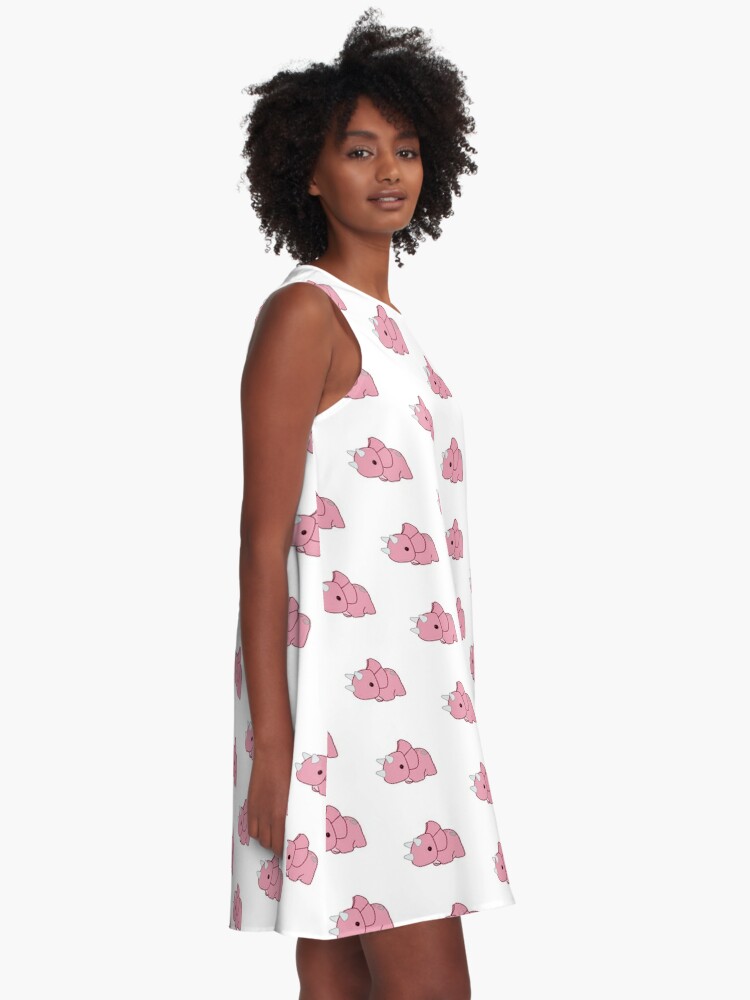 Pink dinosaur hot sale dress