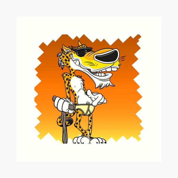 Cheesy Chester Art Print