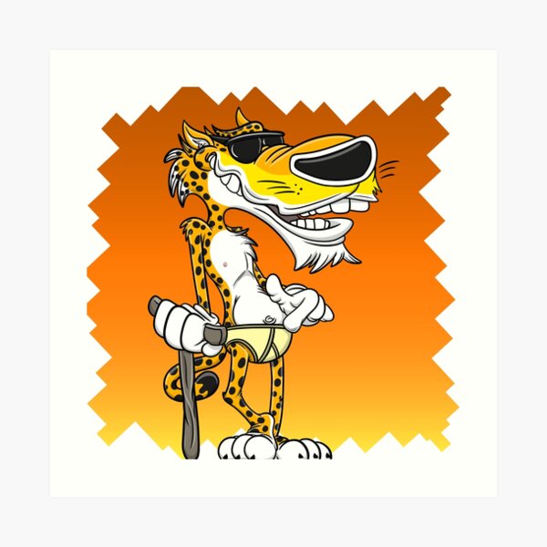 Cheesy Chester Art Print