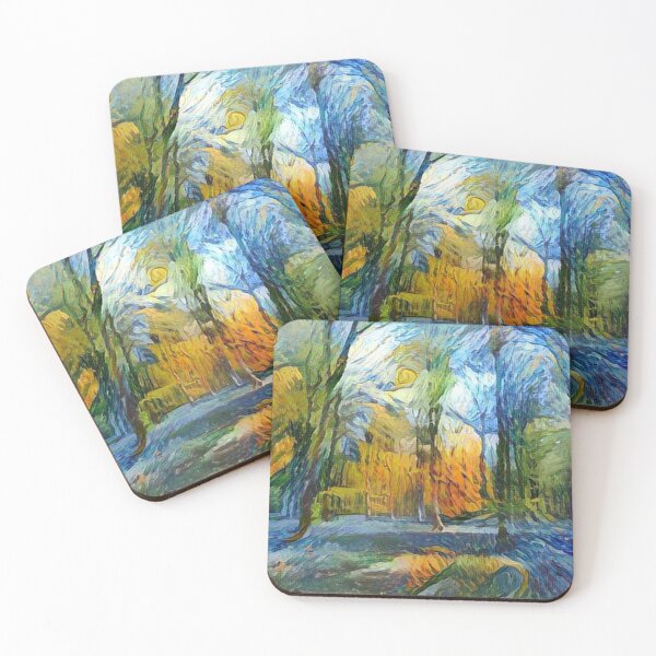 Item preview, Van Gogh Surreal Psychedelic Forest Scene designed and sold by KALEIDOSCOPE UK.