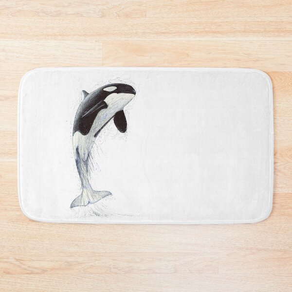 Item preview, Killer Whale Scribble Drawing #3 designed and sold by ArtyOrca.