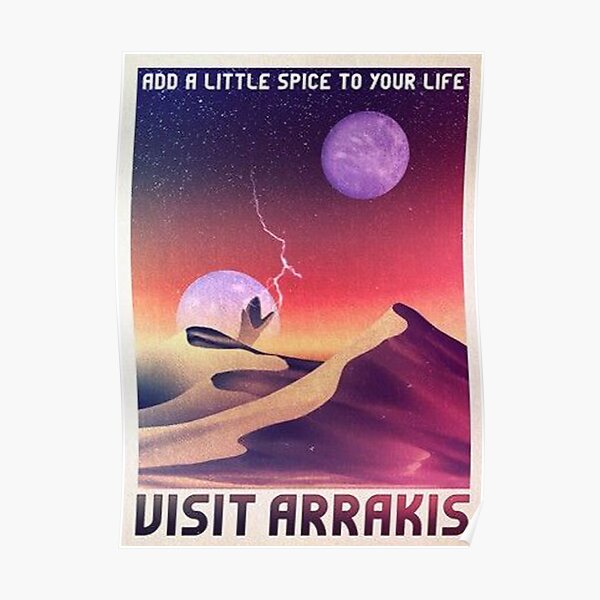 VISIT ARRAKIS Poster