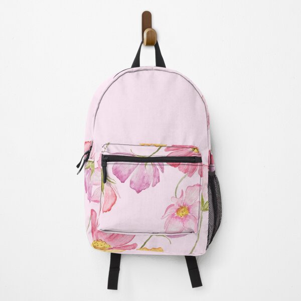 Item preview, cosmos in pink background designed and sold by ColorandColor.