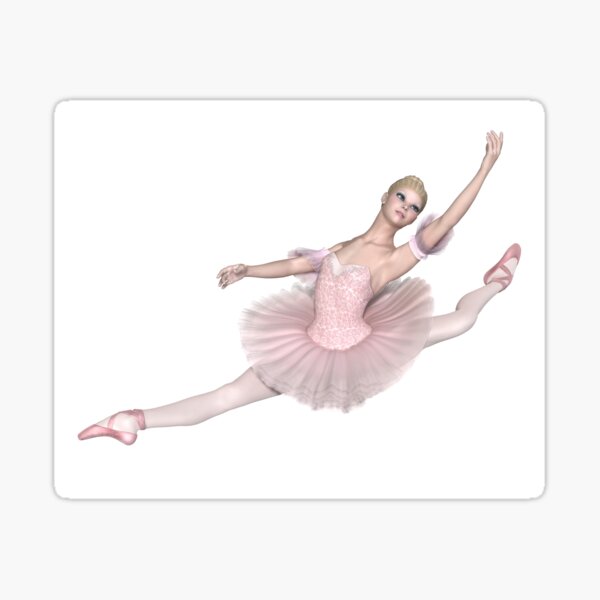 Item preview, Ballerina in Pink Tutu - Grand Jeté designed and sold by algoldesigns.