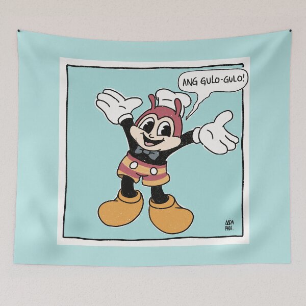 Item preview, JOLLIBEE x MOUSE FUNNY REMIX WEBCOMIC POSTER designed and sold by aydapadi.