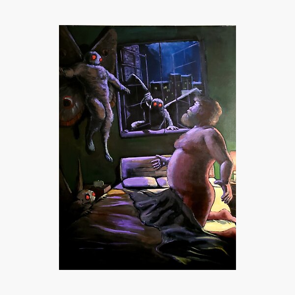 Yukon Meets the Mothmen! (more defined version) Photographic Print