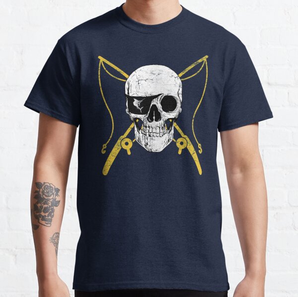 Fishing Skull T-Shirts for Sale