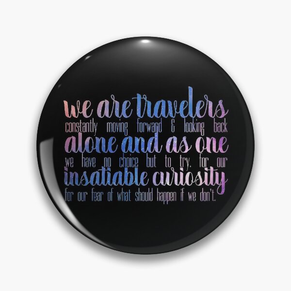 Item preview, We Are Travelers designed and sold by Tizzee.