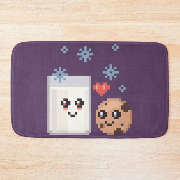 Item preview, Pixelated Cookie & Milk Destined Love designed and sold by HopeDetour.