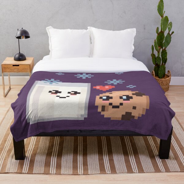 Item preview, Pixelated Cookie & Milk Destined Love designed and sold by HopeDetour.
