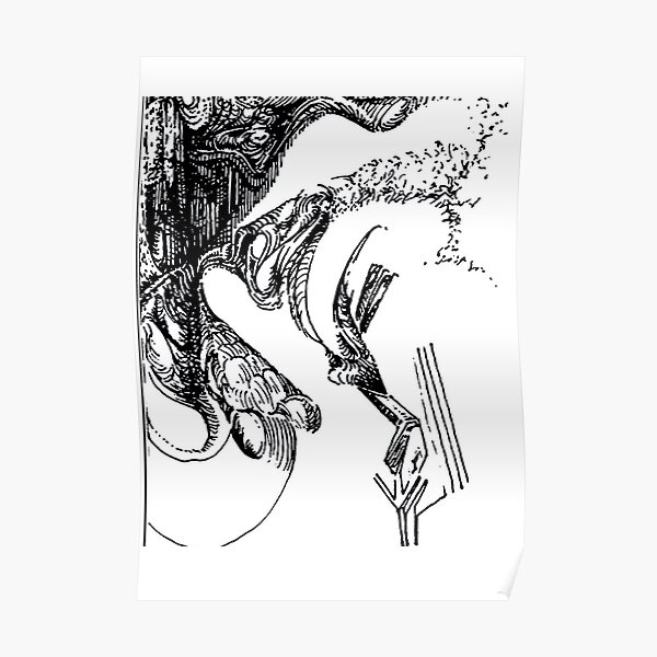 freestyle ink drawing 004 Poster