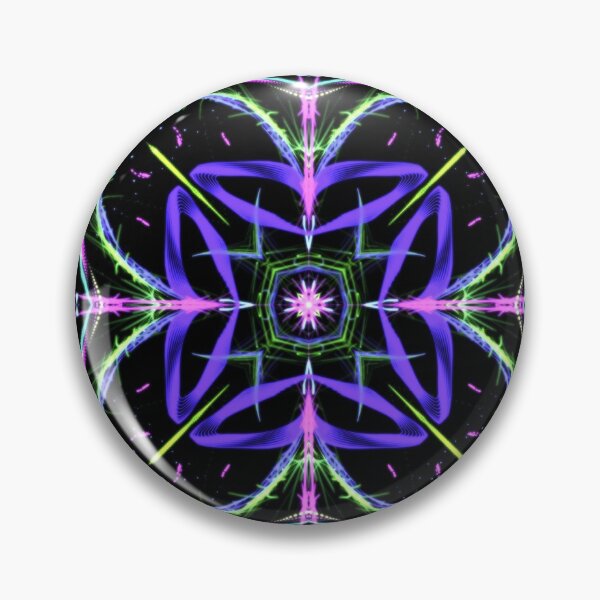 Item preview, Psychedelic Mandala Sacred Geometry Spiritual Digital Art designed and sold by Muggies.
