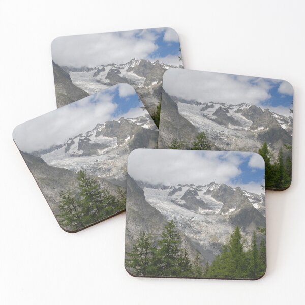 Item preview, Fir tree Forest Snowy Mountains Alpine Landscape designed and sold by Anna Lemos.