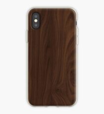 Dark Wood iPhone Case