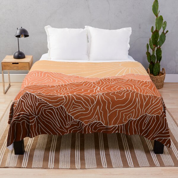 Item preview, Red Rock Mountain Abstract 1 designed and sold by steadqueen.