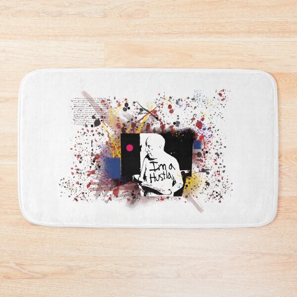 Item preview, I`m a Hustler Modern Art Like Pollock designed and sold by KALEIDOSCOPE UK.