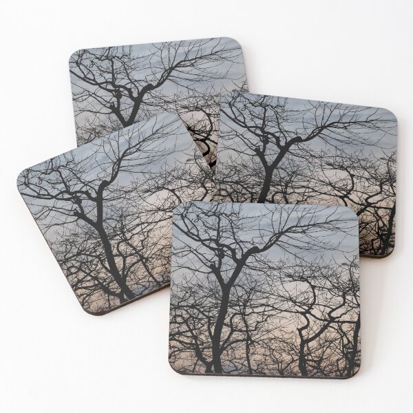 Item preview, Tree branches pattern on a sunset designed and sold by Carmen Jost.