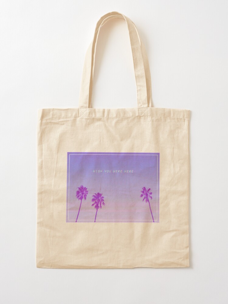 Wish You Were Here Aesthetic Soft Grunge Sad Eboy' Tote Bag