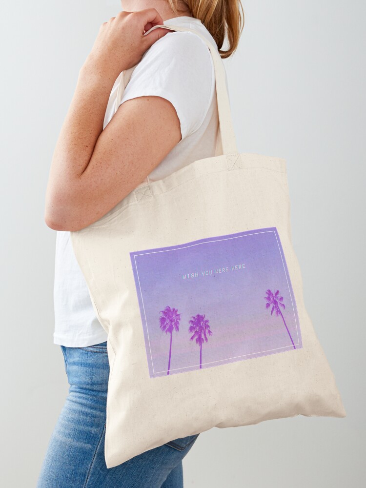 Wish You Were Here Aesthetic Soft Grunge Sad Eboy' Tote Bag