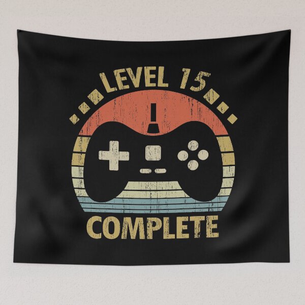 Item preview, 15th Wedding Anniversary Gift - Level 15 Complete Video Gamer designed and sold by nana1099.