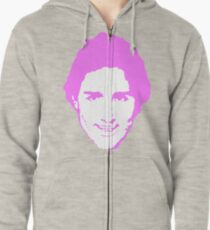 Trudeau Pretty in Pink Zipped Hoodie
