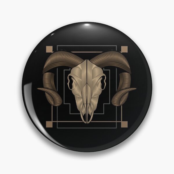 Item preview, Ram Skull designed and sold by papererwin.
