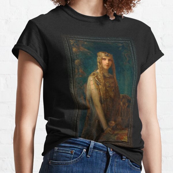 Item preview, La Princesse Celte by Gaston Bussière Old Masters Reproduction designed and sold by Xzendor7 Digital Art Creations.
