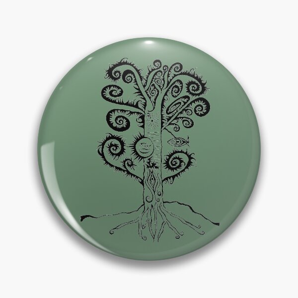 Item preview, Black and White Yggdrasil designed and sold by rustmoon.