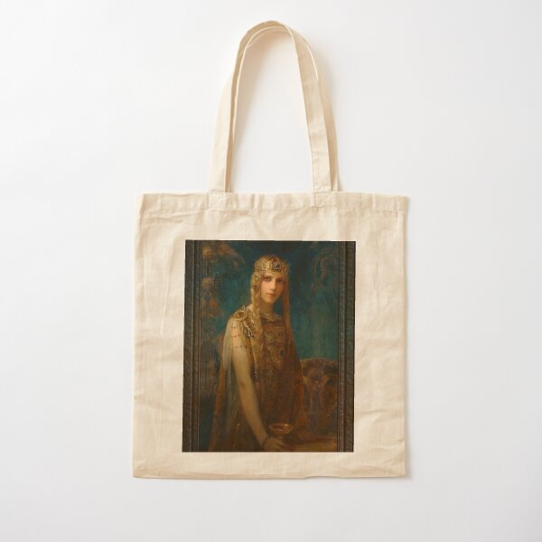 La Princesse Celte by Gaston Bussière Old Masters Reproduction Cotton Tote Bag