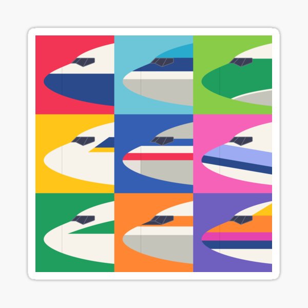 Item preview, Retro Airline Nose Livery - International designed and sold by VoodooCircus.