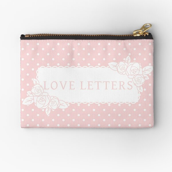 Love Letters Zipper Pouch
