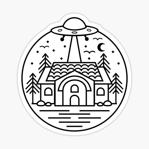 Aliens Exist Sticker
