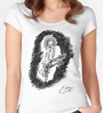 sir Jimmy Page Women's Fitted Scoop T-Shirt