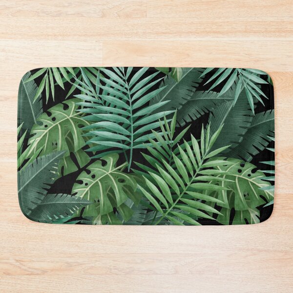 Item preview, Tropical Jungle Leaves Pattern designed and sold by KA DESIGNS.