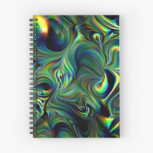 Item preview, Metallic green folio designed and sold by Red Witch Art.