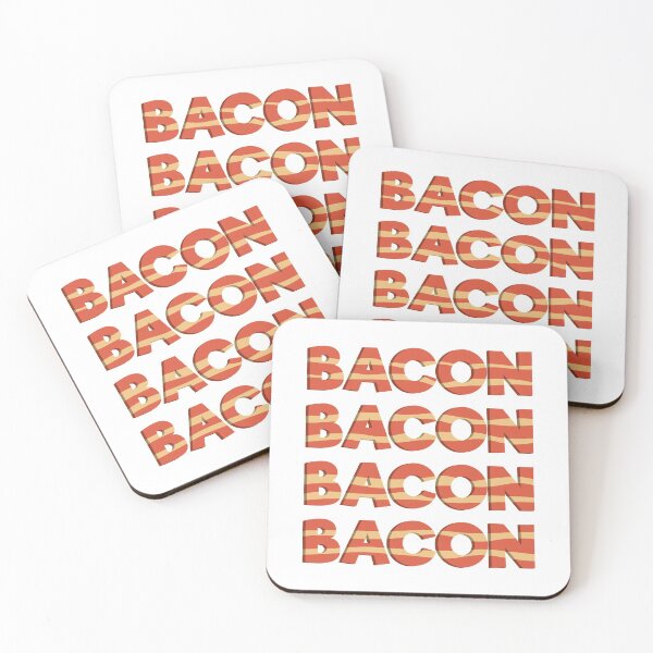 Item preview, Bacon Bacon Bacon Bacon designed and sold by ShinsenMerch.