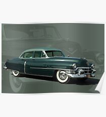1953 Cadillac Sedan deVille Poster