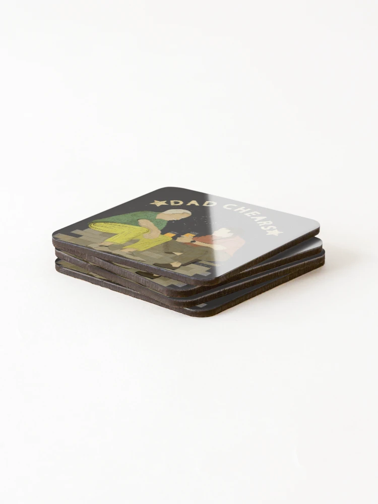 Thumbnail 4 of 5, Coasters (Set of 4), Father's Day designed and sold by Rococodesigns.