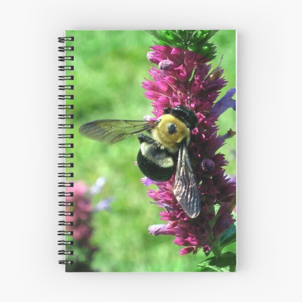 Item preview, Purple flower with bee designed and sold by csturman.