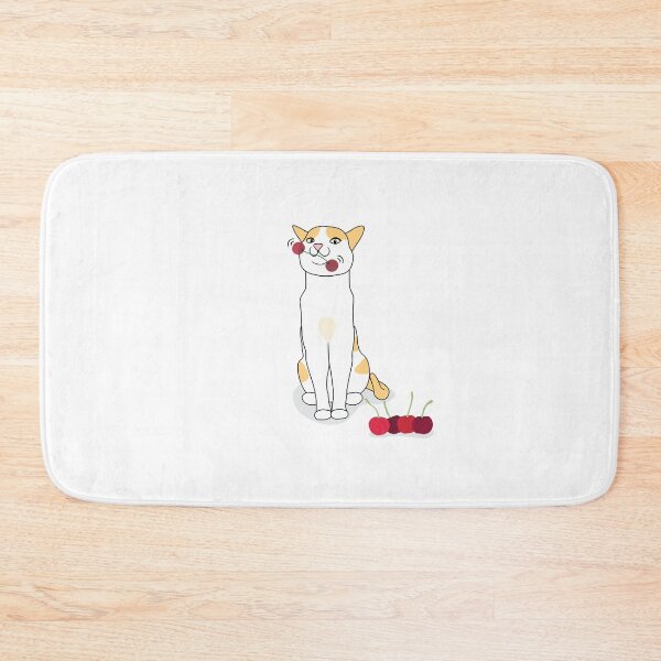 Item preview, Swinging Cherry Cat designed and sold by ShinsenMerch.