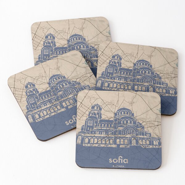 Item preview, Map + Silhouette | Sofia designed and sold by CPTVDesign.