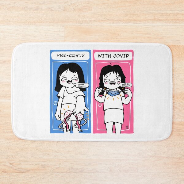 Item preview, PANDEMIC MASK FUNNY WEBCOMIC POSTER designed and sold by aydapadi.