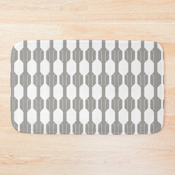 Item preview, Grey and White Geometric Lines designed and sold by shadowbright.