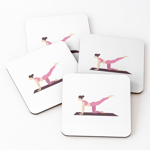Item preview, Yoga Leg Raise - Yoga Yogi designed and sold by ItsNikkiArts.