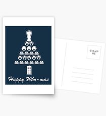 Happy Who-mas Postcards