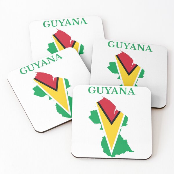 Item preview, Guyana Map Flag designed and sold by marosharaf.