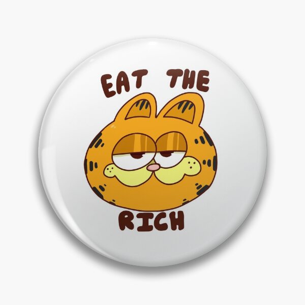 Item preview, Eat The Rich Garfield  designed and sold by chungyboi.