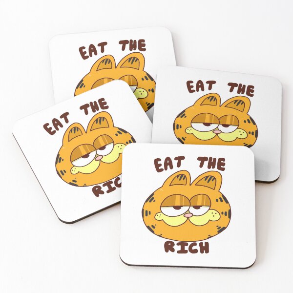 Item preview, Eat The Rich Garfield  designed and sold by chungyboi.